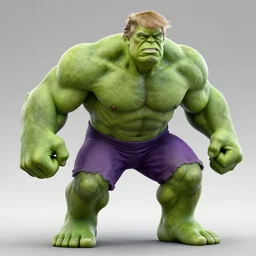 donald trump as the hulk