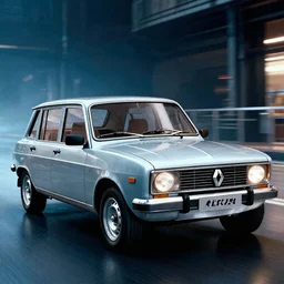 Renault 4 car in the Movie TRON (2010)