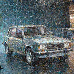 Renault 4 car in the Movie TRON (2010)