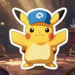 cute miss mascot mascaa ¯ man mascaa ¯ man sandile pokemon sticker art, cronobreaker, beeple