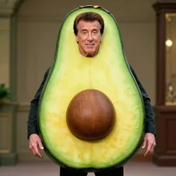 silvester stallone dressed in a human size avocado costume, photography, hyperrealistic, extremely detailed, 8 k