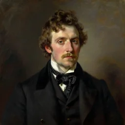 victorian gentleman fishman oil painting by holman hunt
