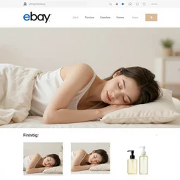 Images on the store website, eBay, Full body, Miniature of a Woman sleeping in bed