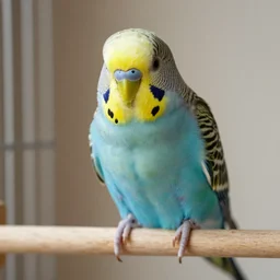 a budgie melting