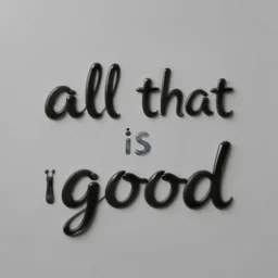 all that is good