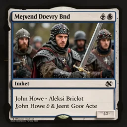 medieval soldier holding sword, close - up, mtg, d & d, rutkowski, john howe, aleksi briclot