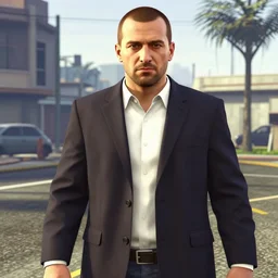 screenshot of mateusz morawiecki in GTA V