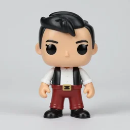 goldie stop motion vinyl action figure, plastic, toy, butcher billy style