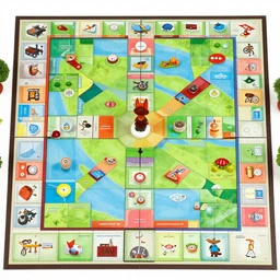 Zootopia, board game, game board, top-down view