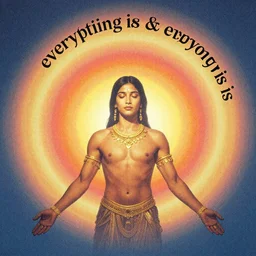 Myself and everything & everyone is GOD or infinite intelligent imagination surrealism