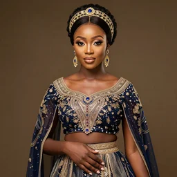 beautiful african princess, realistic, photo,