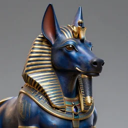 highly detailed matte portrait of anubis in the duat, cgi, glistening, specular highlights, intricate detail, digital painting, zbrush