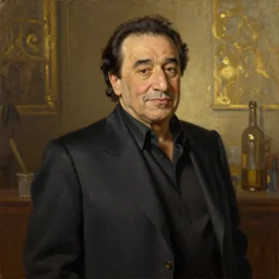 Danny DeVito, oil on canvas, golden hour, artstation, by J. C. Leyendecker and Peter Paul Rubens,