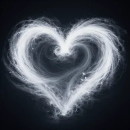 heart shape of vortex cloud