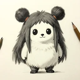 lopunny sketch art by hayao miyazaki