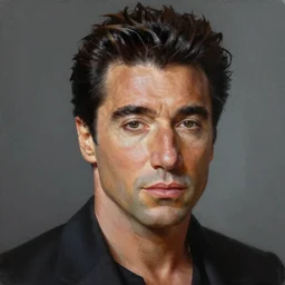 ultra realistic portrait painting of john travolta, art by frank frazetta, 4 k, ultra realistic, highly detailed, epic lighting