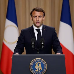 Emmanuel Macron speech in American Psycho (1999)
