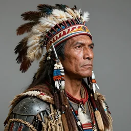 native american man cyborg done by h r giger hyperdetailed, realistic