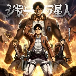 Jerma!!!!!!!!!!!!!!!!!!!!!!!!!!! as the colossal titan, attack on titan, promotional art, Jerma985!!!!!!!!!!!!!!!!!