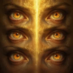 epic professional digital art of hungry eyes, radiant golden atmospheric lighting, painted, intricate, foreboding, eerie, detailed, leesha hannigan, wayne haag, reyna rochin, ignacio fernandez rios, mark ryden, van herpen, best on artstation, cgsociety, epic, stunning, gorgeous, much wow, much detail, cinematic, masterpiece