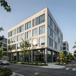 a suburban class A office park headquarters designed by Gensler