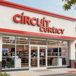 photo of a Circuit City electronics store taken in year 2022, photorealistic,8k, XF IQ4, 150MP, 50mm, F1.4, ISO 200, 1/160s, natural light
