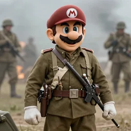 wario as a world war 1 soldier