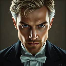 highly detailed oil painting, masterpiece portrait butler male lannister, fantasy character portrait, dynamic pose, above view, top lighting, realistic shaded, perfect face, 8 k realistic, hyper detailed, digital painting, artstation, concept art, hyper detailed eyes, cinematic lighting, dynamic pose, above view, perfect eyes