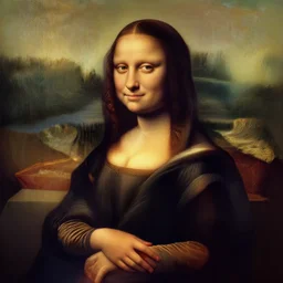 portrait of a woman with an apple sitting upon a table with heightened detail, poised, intense emotion, detailed facial expression, detailed surroundings, intricate, elegant, highly detailed, centered, digital painting, artstation, concept art, smooth, sharp focus, illustration, by ( leonardo da vinci ), wlop