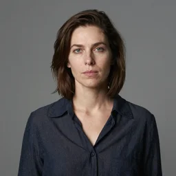 photograph of a woman by stephen shore