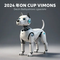 photorealistic illustration of a robot dog, artstation, deviantart, cgsociety