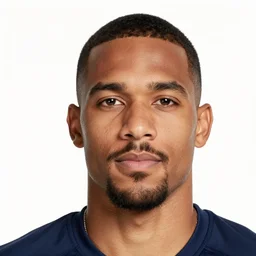 headshot of a man on a white backdrop, cornerback cole briarson, aged 2 7 years old, a stock photo by mac conner, associated press photo
