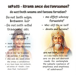 what difference between utpatti - krama and fursona formation? do not both wipe the canvas of reality clean? what difference between ista - devata and fursona? are not both the self - identified transcendent? are not both i / not - i? are not both roads to contemplate the substance of emptiness and emptiness of substance?