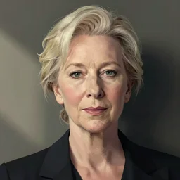 portrait of helen mirren, mutedcolors, cel - shaded art, light shadows by lois van baarle, artgerm, helen huang, makoto shinkai, ilya kuvshinov, rossdraws
