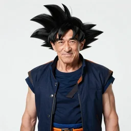 Danny Devito in Goku cosplay, photograph