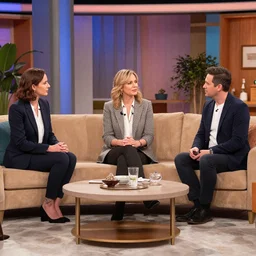 Stills of a french TV show
