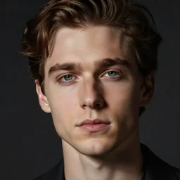 a portrait of a character by stephen bliss, no text