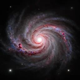 An image of the first galaxies. Redshifted. Hubble. JWST.