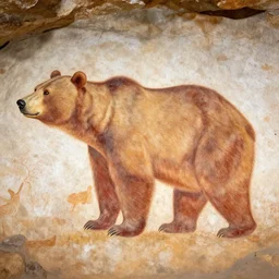 bear - totem, chauvet cave art