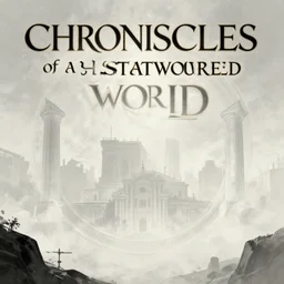 chronicles of a shattered world, book cover art