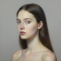a painting of a beautiful woman!!!, an ultrafine detailed painting by rafal olbinski, behance contest winner, pop surrealism, detailed painting, very detailed, minimalist, airbrush art