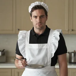 Mike Erhmantraut as a maid