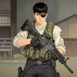 ukiyo - e painting of call of duty