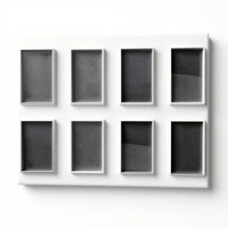 photogrammetry lidar 3 d scan wall model on white background