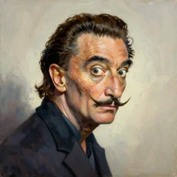 oil painting of the dank meme by dali
