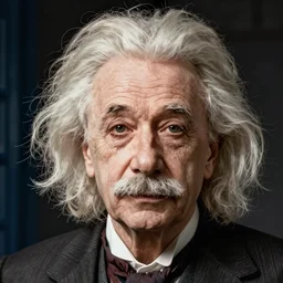 dr who einstein portrait