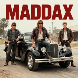 madmax gangster vintage car