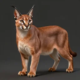 cat caracal, concept art, wlop, digital painting, trending on artstation, highly detailed, epic composition, official media