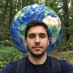 selfie of the last human on earth