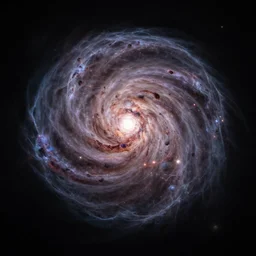 globular cluster inspired by Hubble, octane render, HD, volumetric lighting, high details